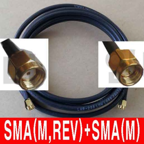 SMA(M,REV)+LWR200스펙+SMA(M) 1미터