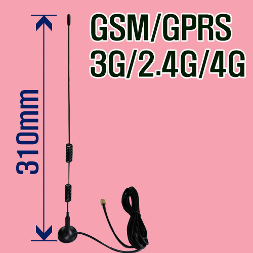 GSM/GPRS/3G/2.4GHz/4G용 자석안테나(m)