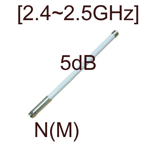 [2.4~2.5GHz]5dB 옴니N(M)안테나